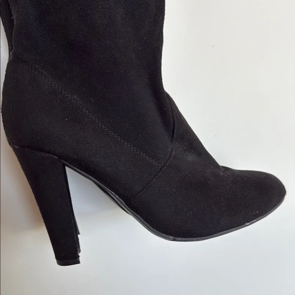 Steve Madden Black Over-the-Knee Women's Boots